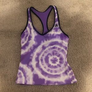 TIE DYE WORKOUT TANK TOP